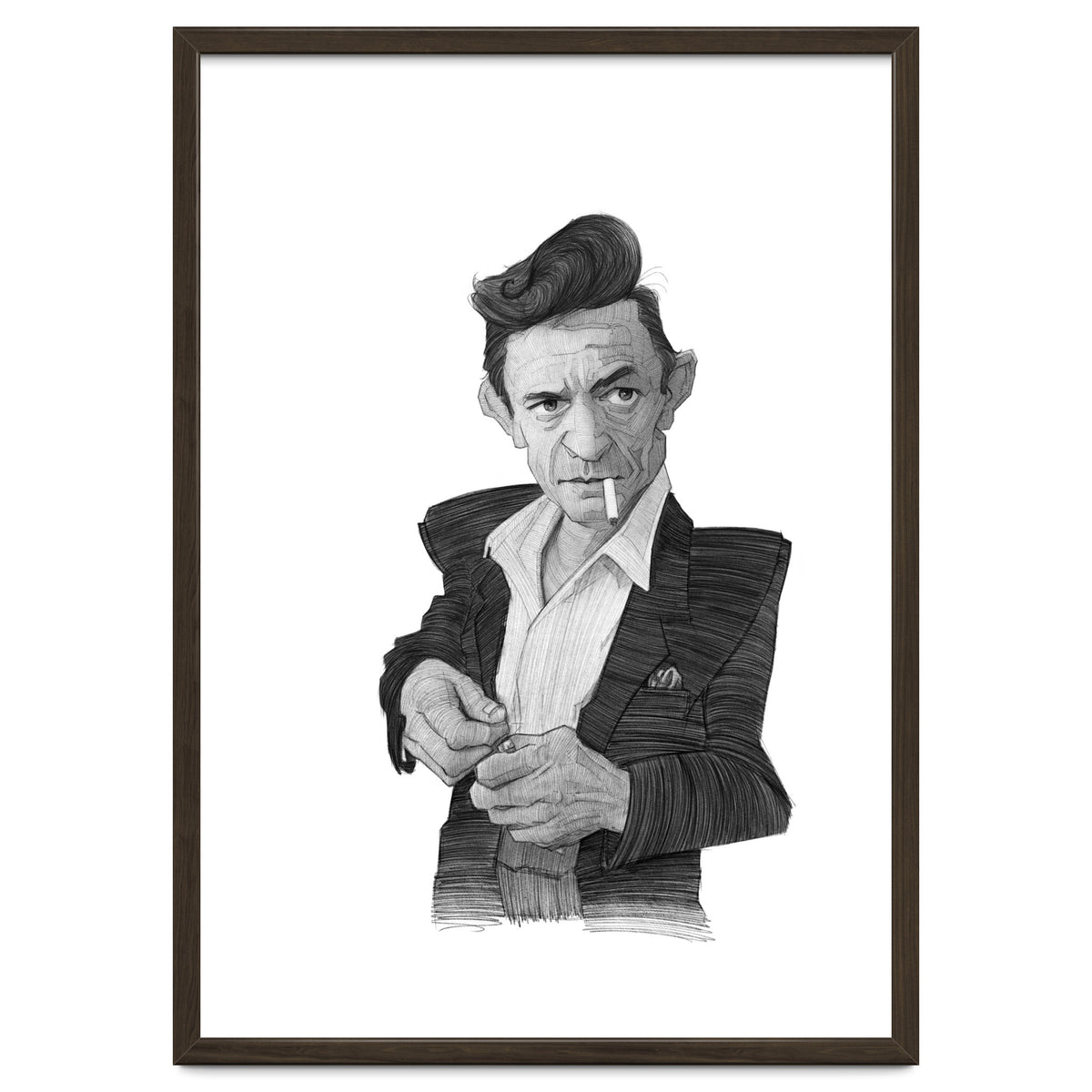 Johnny Cash Portrait