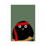 Doozal Dog Rambo (Print Only) thumbnail