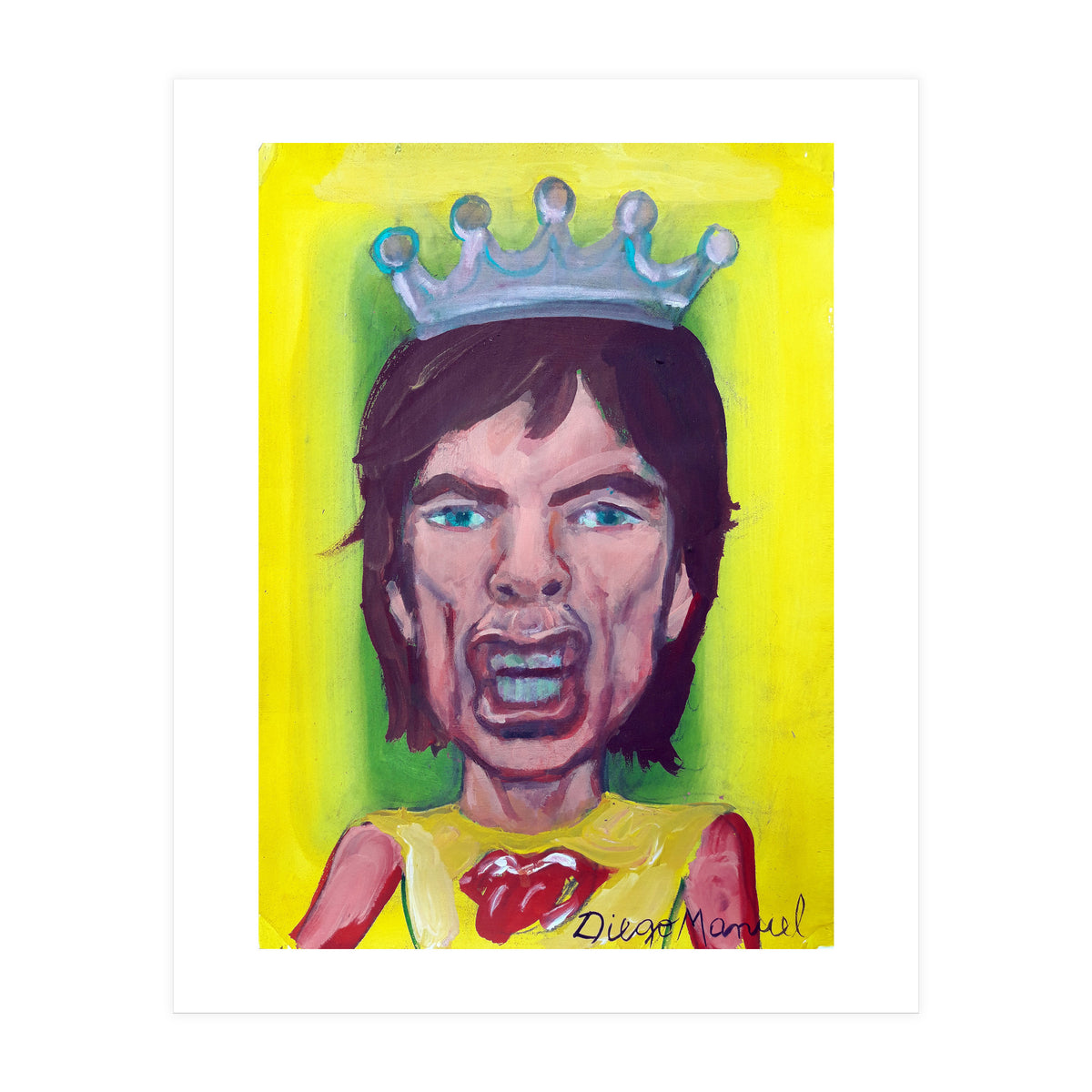 Mick Jagger 7 (Print Only)