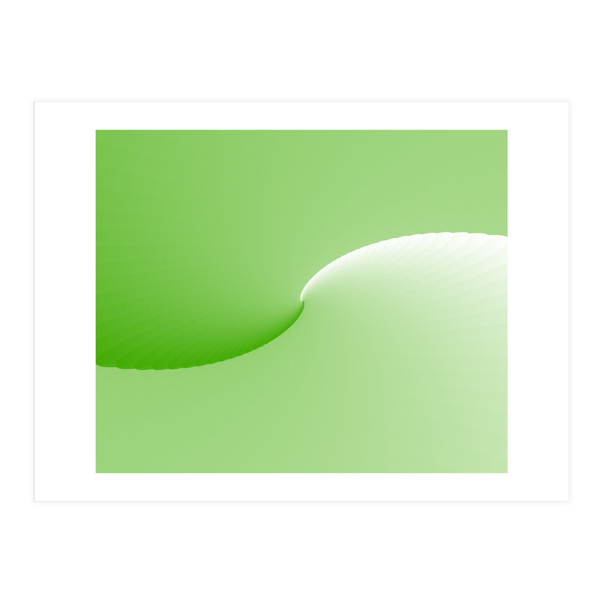 Green Abstract  (Print Only)