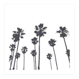 Palms & Sunset-Minimal B&W (Print Only) thumbnail