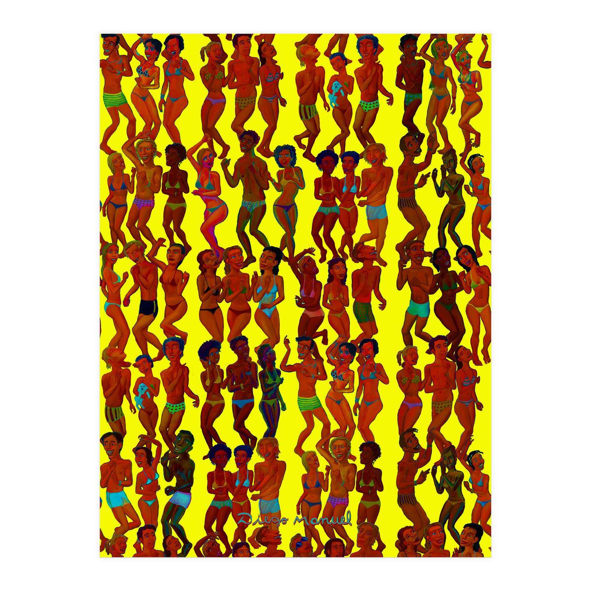 Fiesta En La Playa 11 (Print Only)