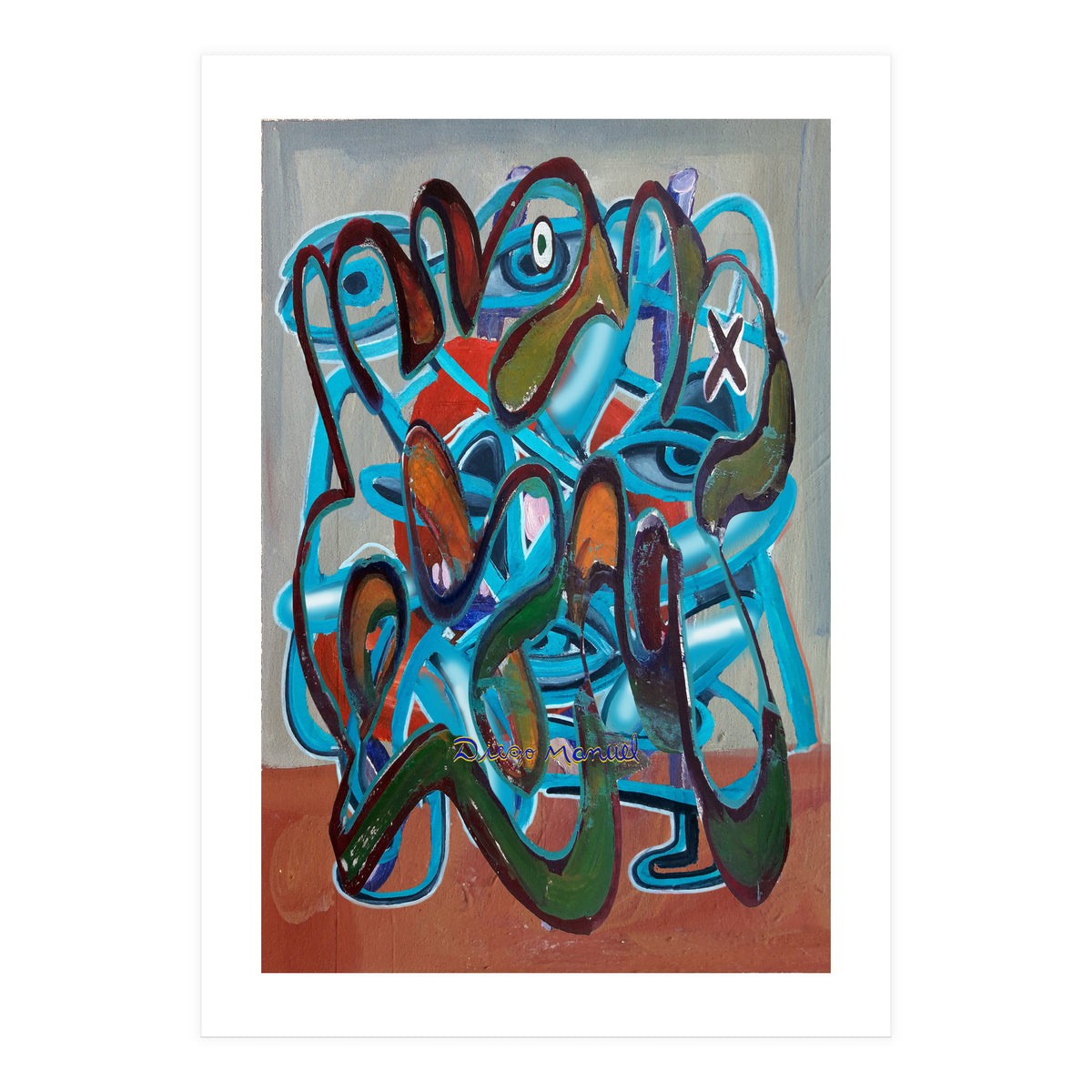 Graffiti Digital 2022 758 (Print Only)