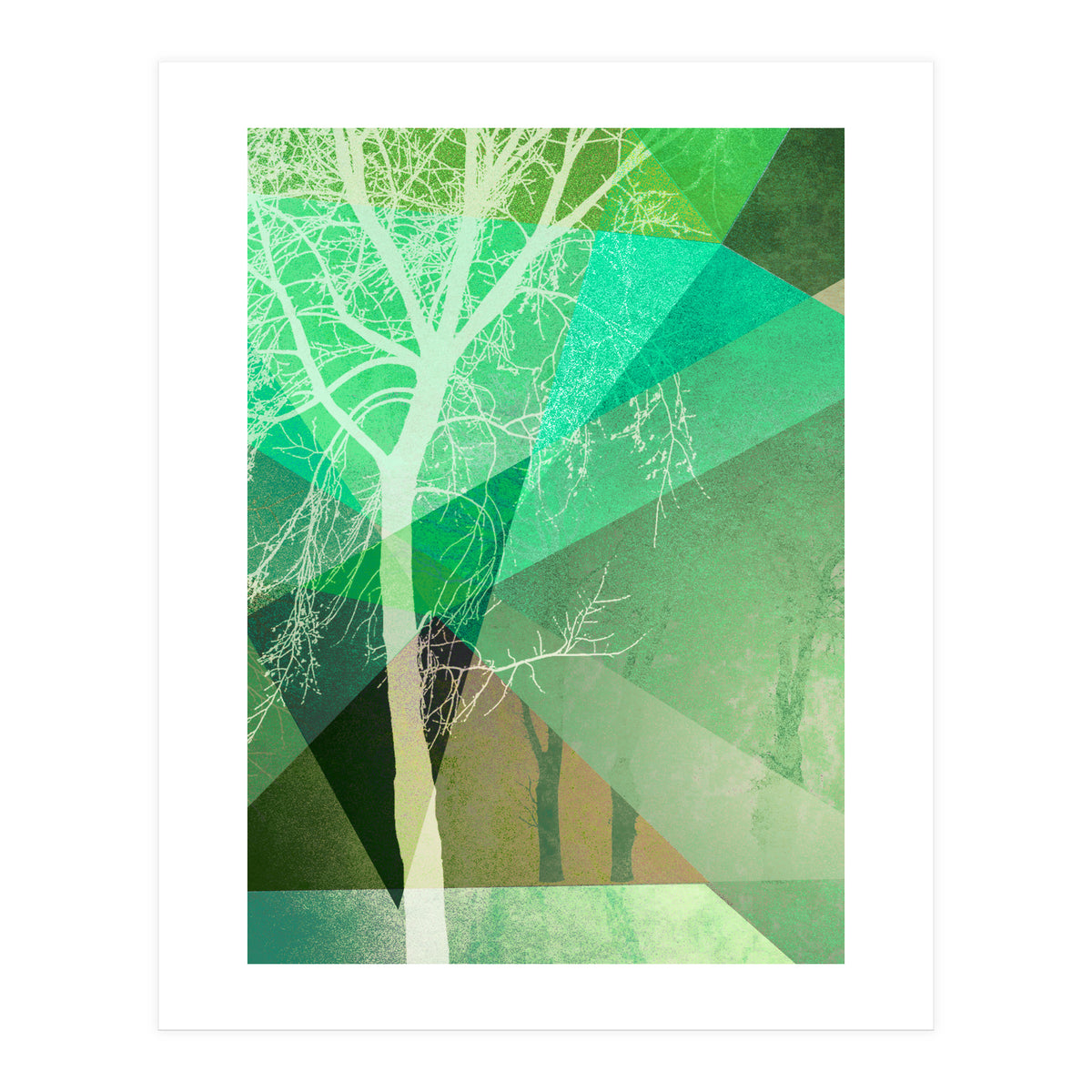 P22 B Trees And Triangles (Print Only)