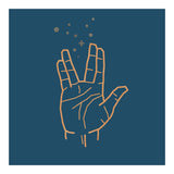 Vulcan Salute (Print Only) thumbnail