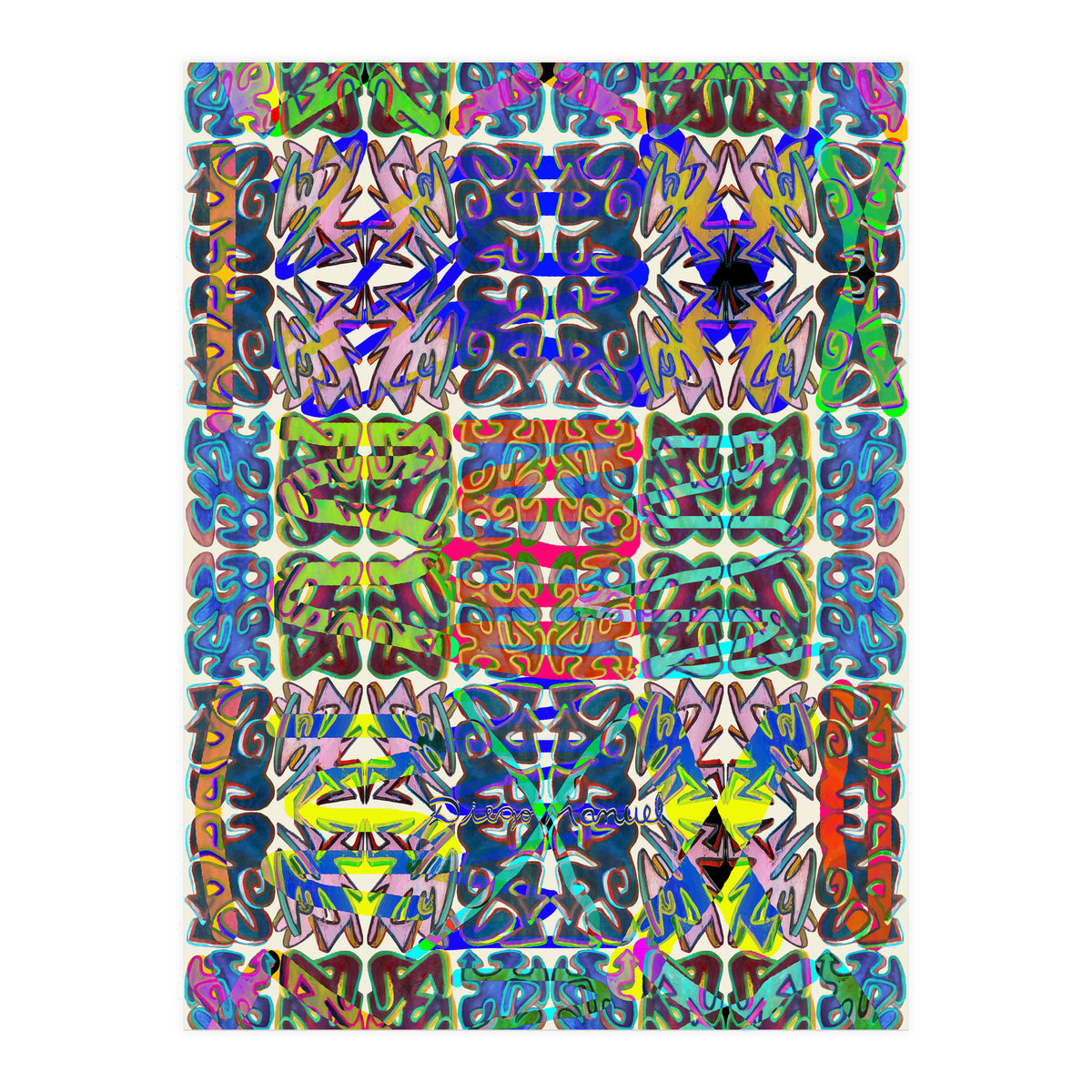 Graffitis 2021 Tapiz 100 (Print Only)