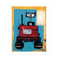 Robot Expressionist Painting (Print Only)