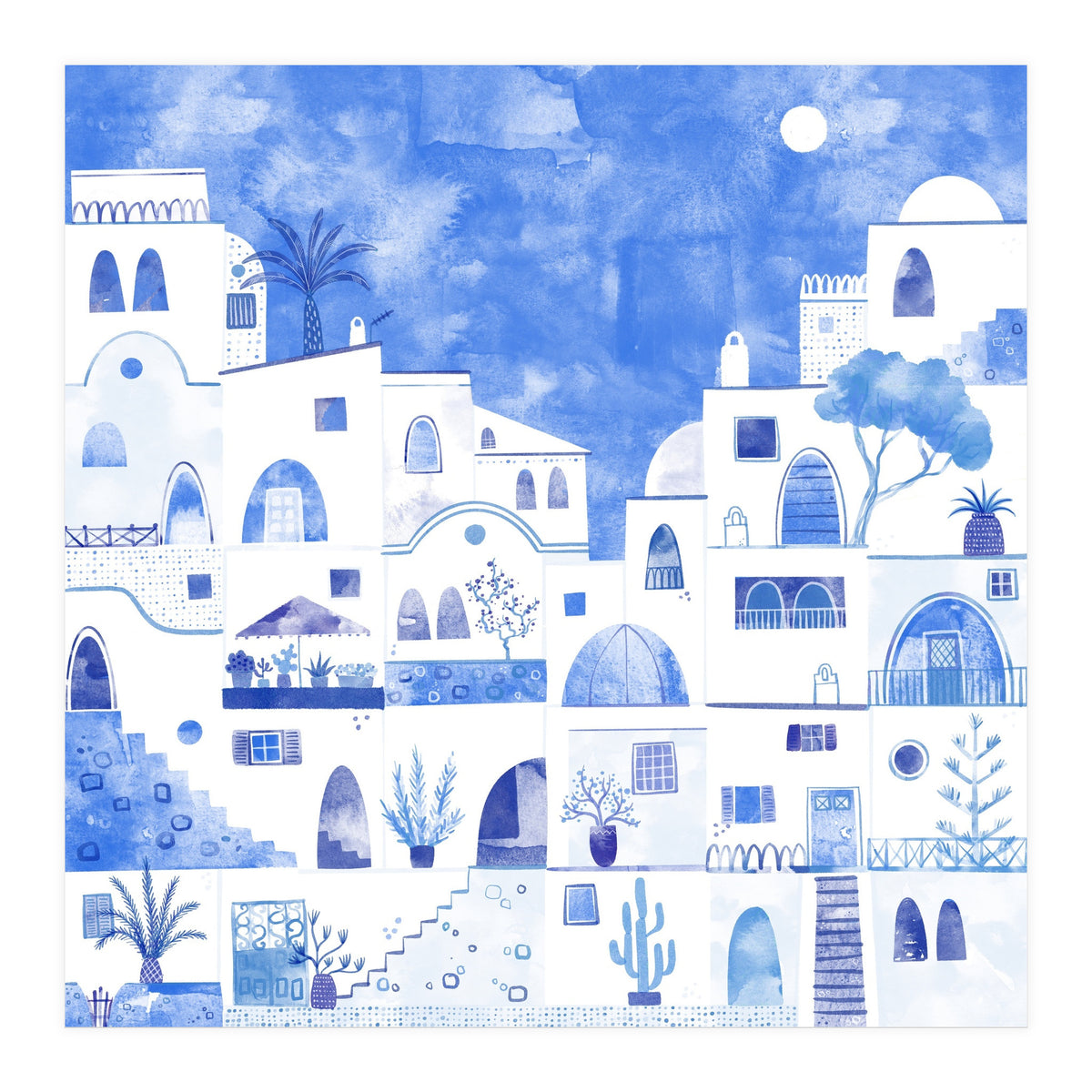 Santorini (Print Only)