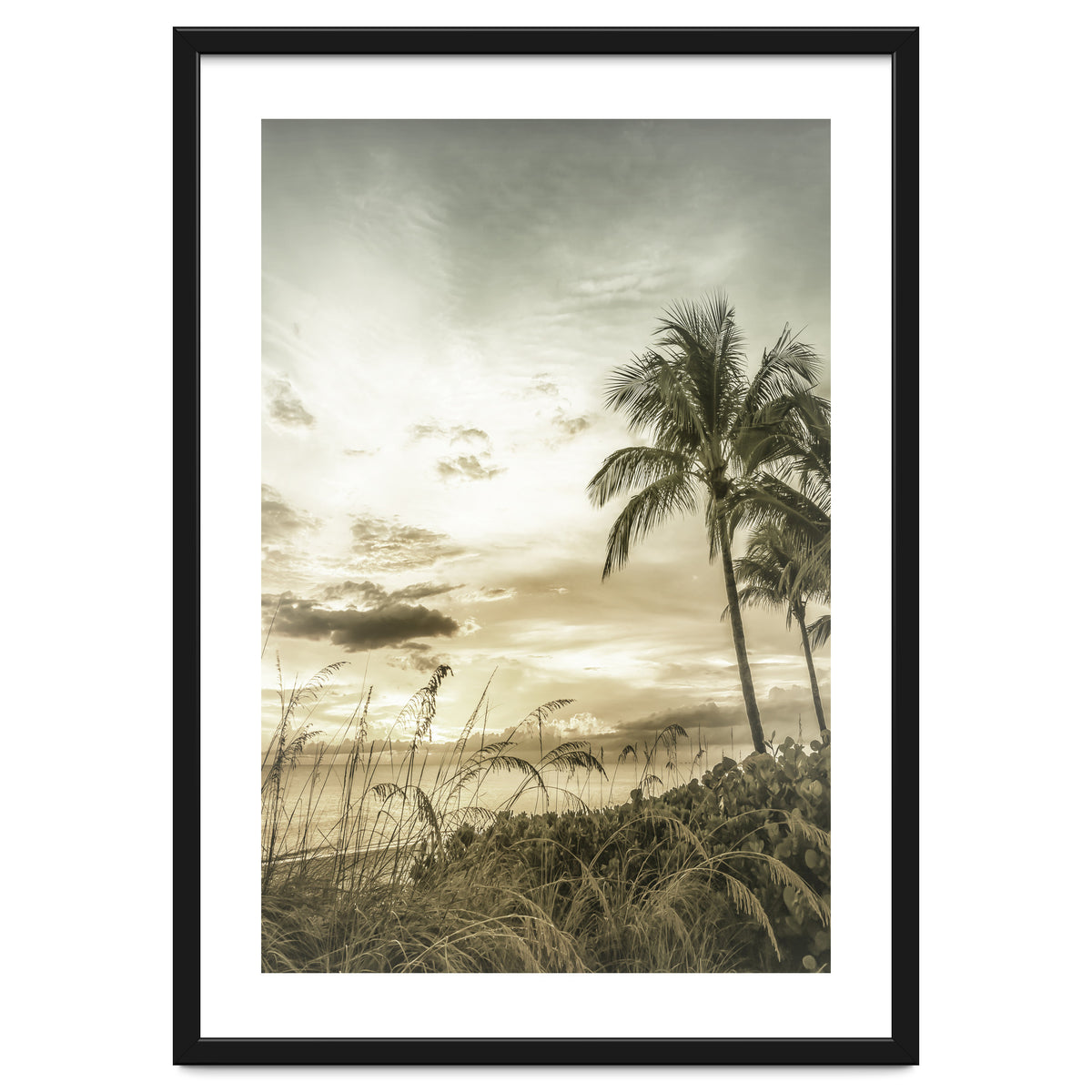 BONITA BEACH Bright Sunset | Vintage