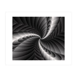 Black & White Fractal (Print Only) thumbnail