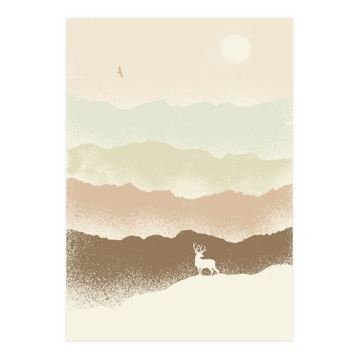 Deer Mountain (Print Only)