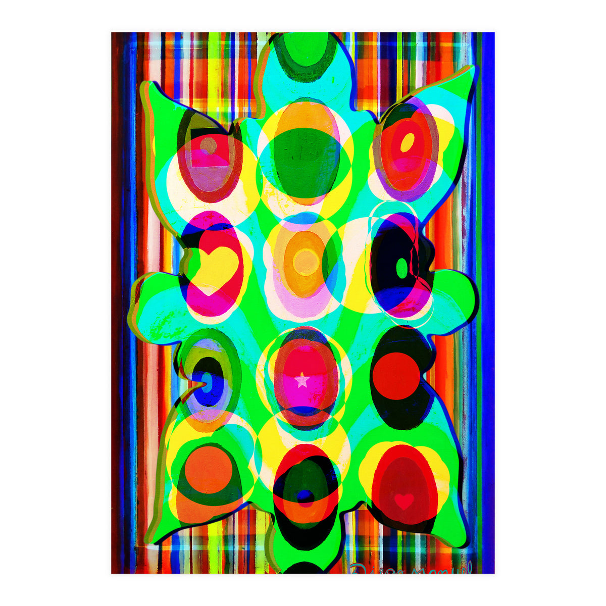 Pop Abstract 2023 Tapiz 113 (Print Only)
