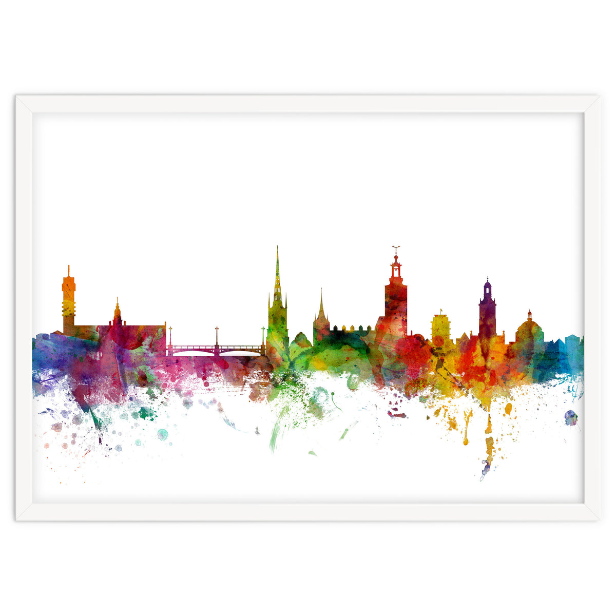 Stockholm Sweden Skyline