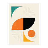 Mid Century Modern Abstract Pop  (Print Only) thumbnail