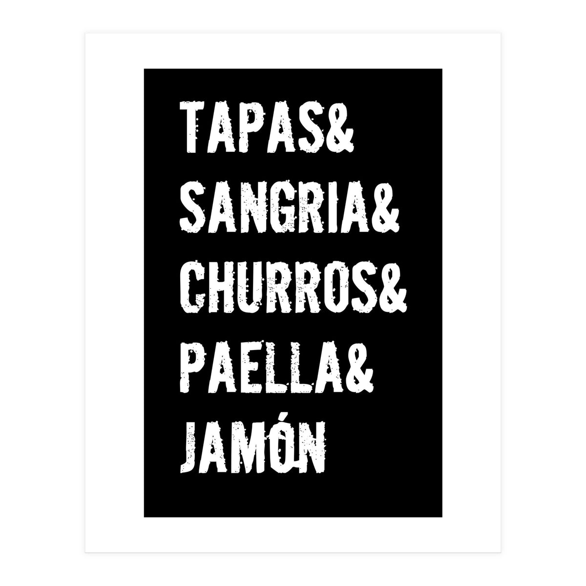 Its A Spaniard Thing  (Print Only)