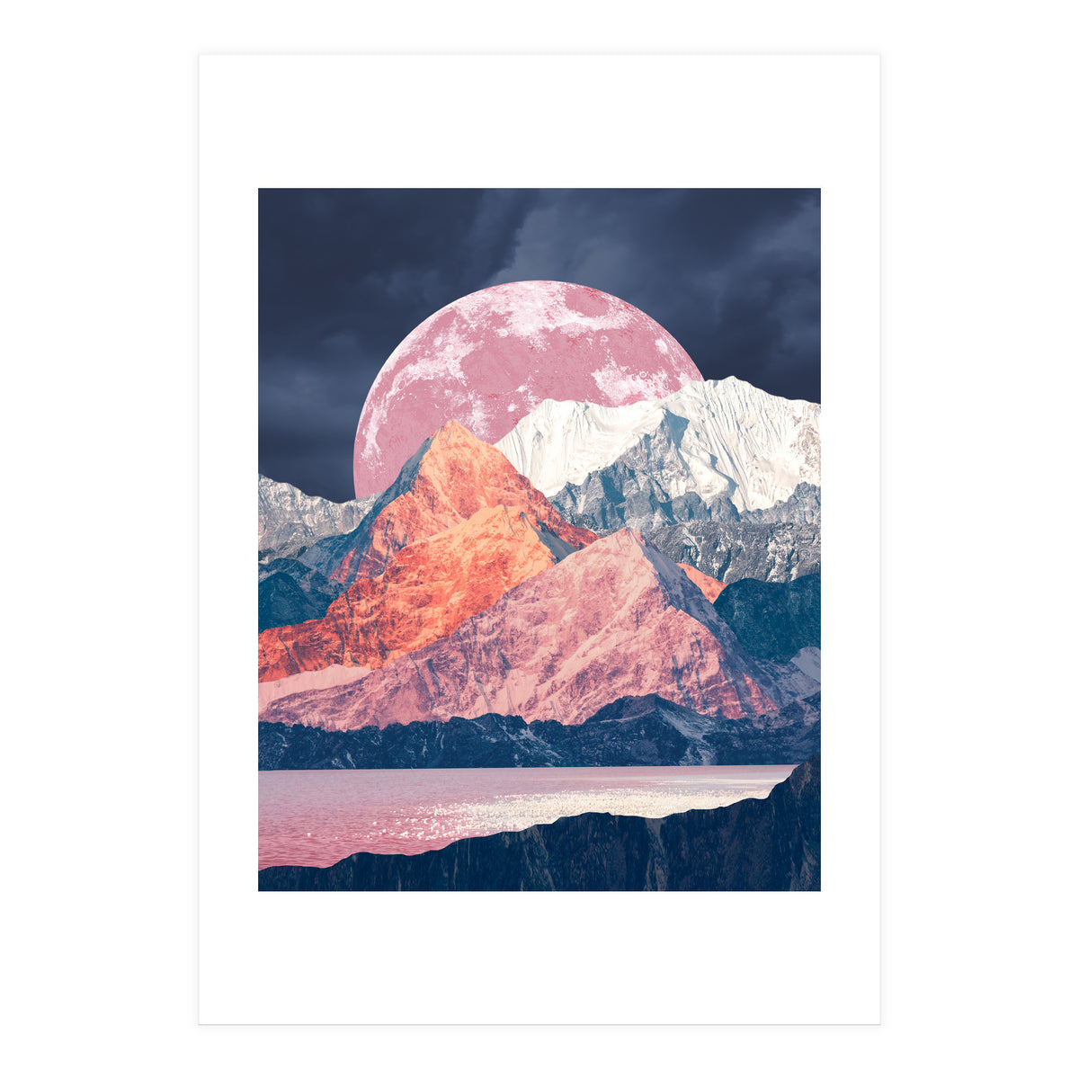 Pink Moon Rising (Print Only)