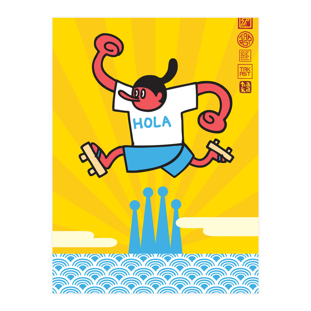 Hola Tengu Boy (Print Only)