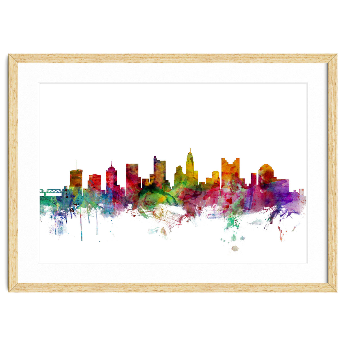 Columbus Ohio Skyline