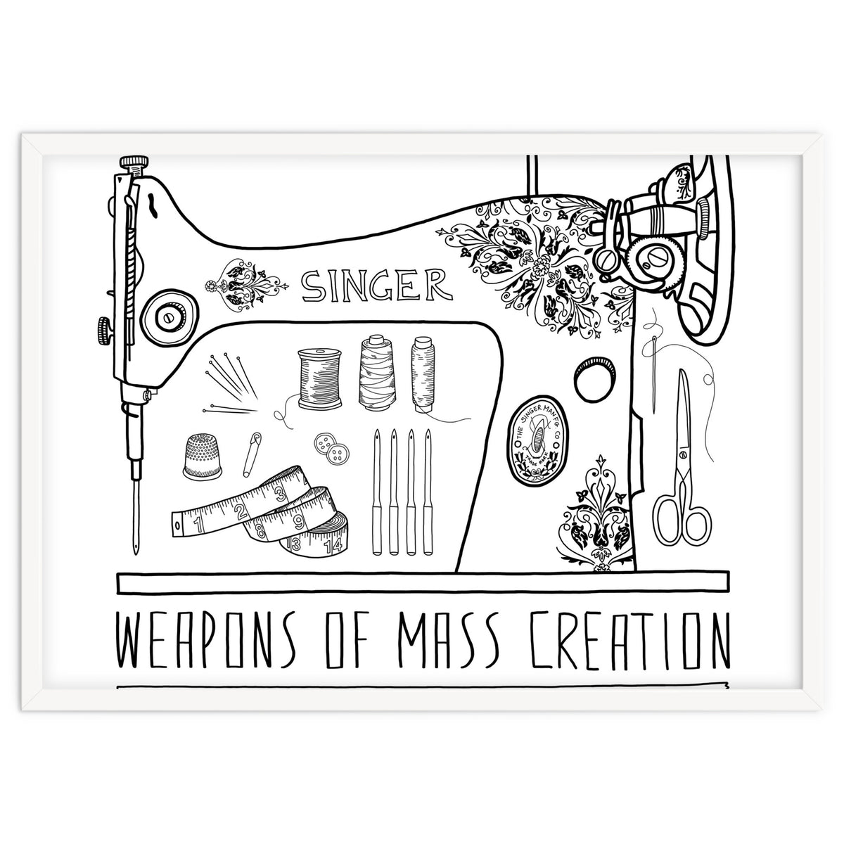 Weapons Of Mass Creation - Sewing