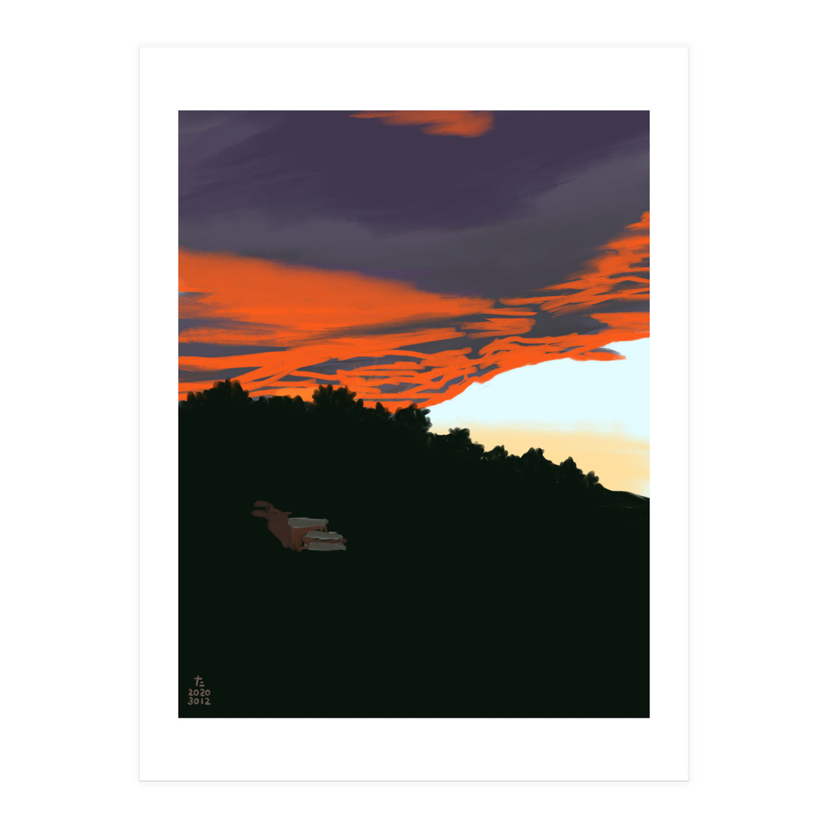 Burnt Sky (Print Only)