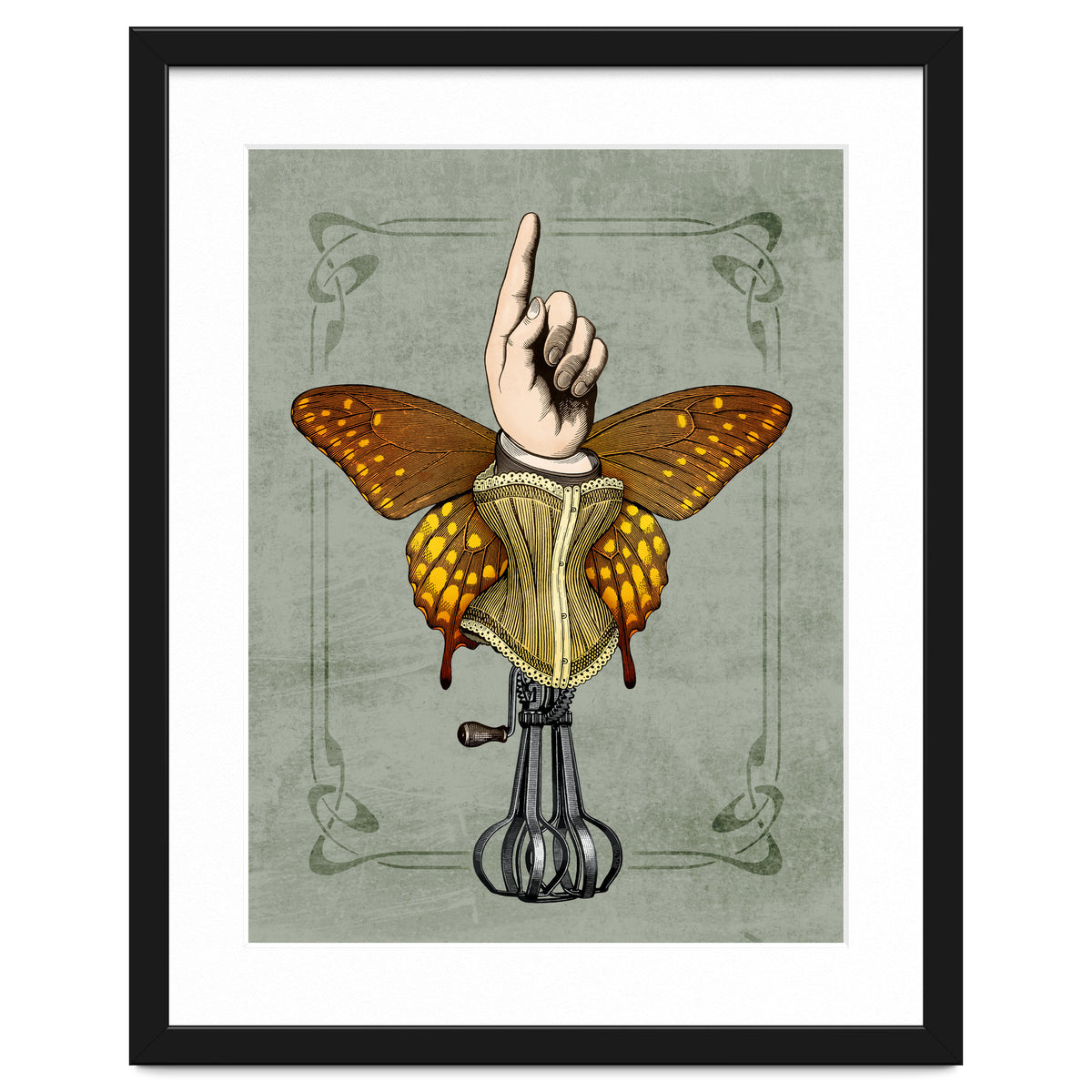 Butterhand Portrait