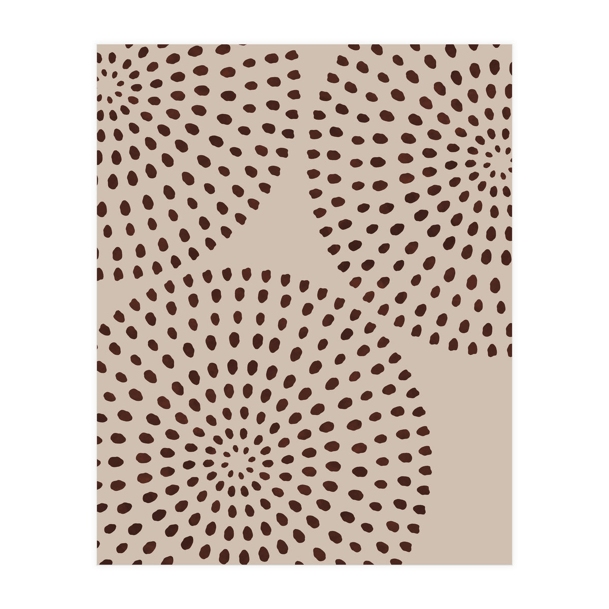 Boho Mid Century Dots (Print Only)