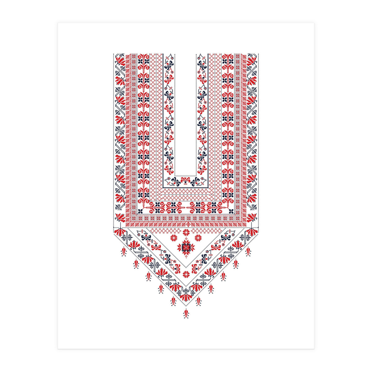 Tatreez Ornament 25 (Print Only)