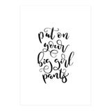 Put on Your Big Girl Pants (Print Only) thumbnail