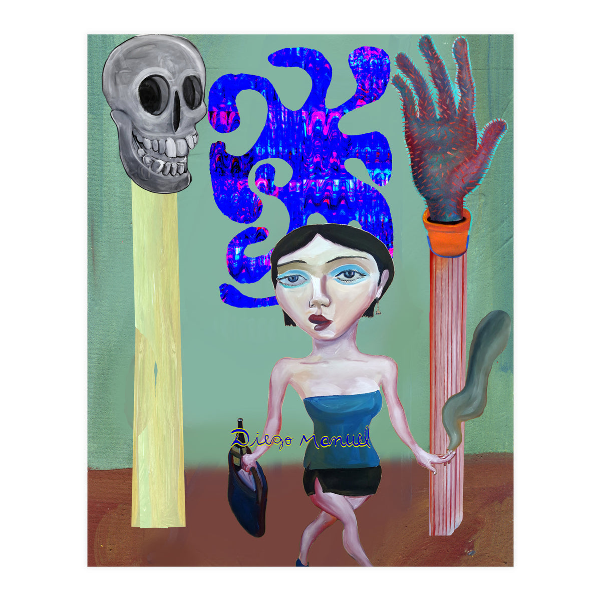 Graffiti Digital 2022 889 (Print Only)