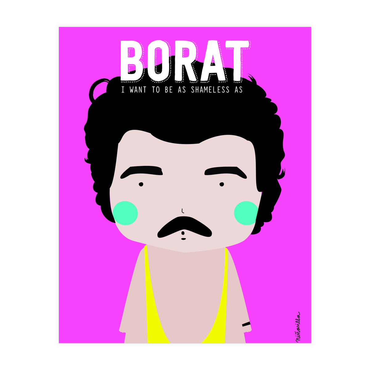 Borat (Print Only)