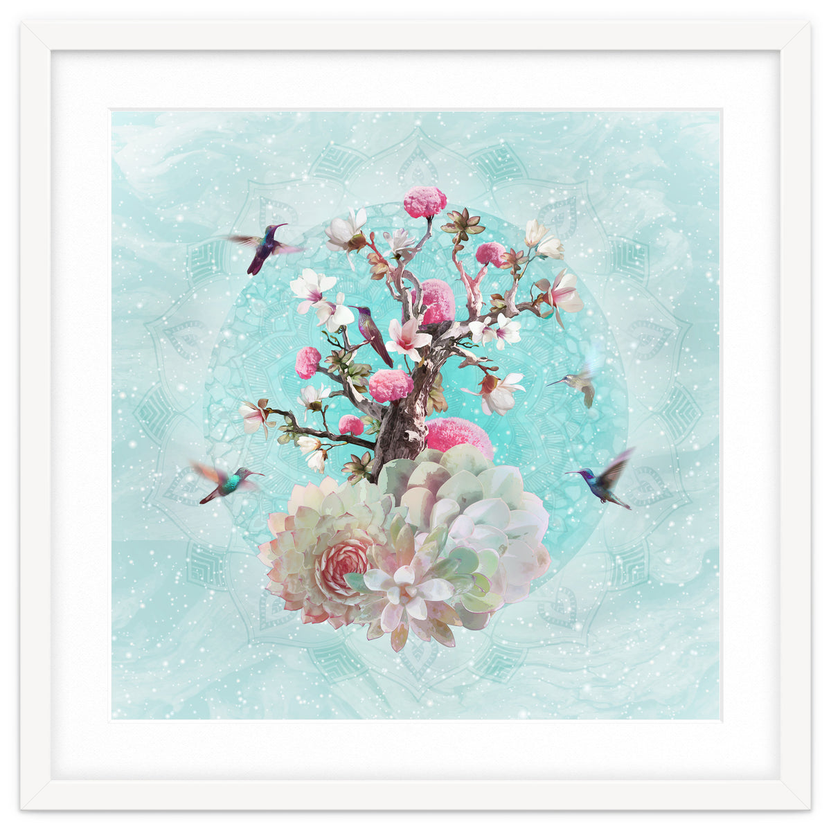 Floral Hummingbird