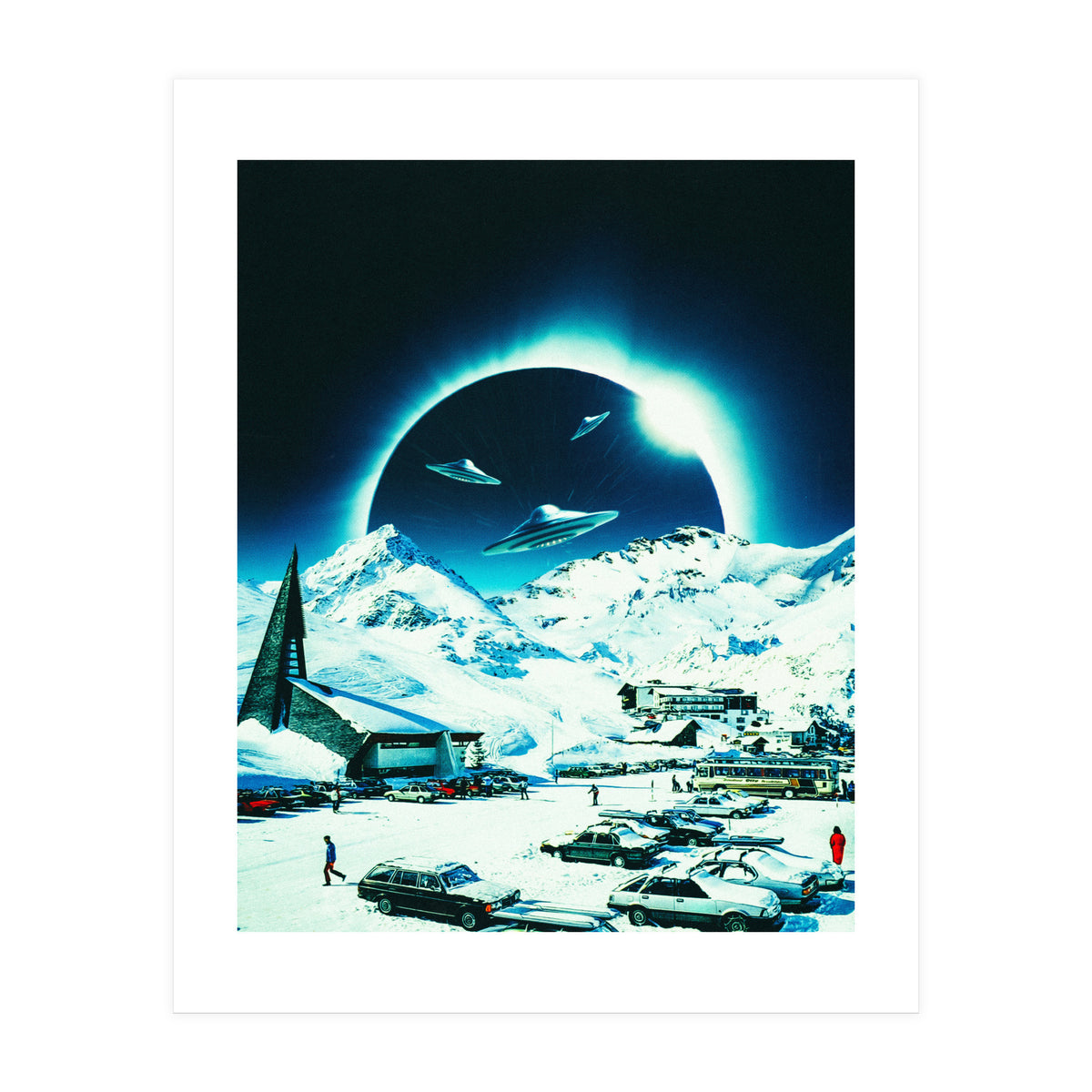 Winter Space Invasion (Print Only)