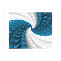 Blue Majestic Wings (Print Only)