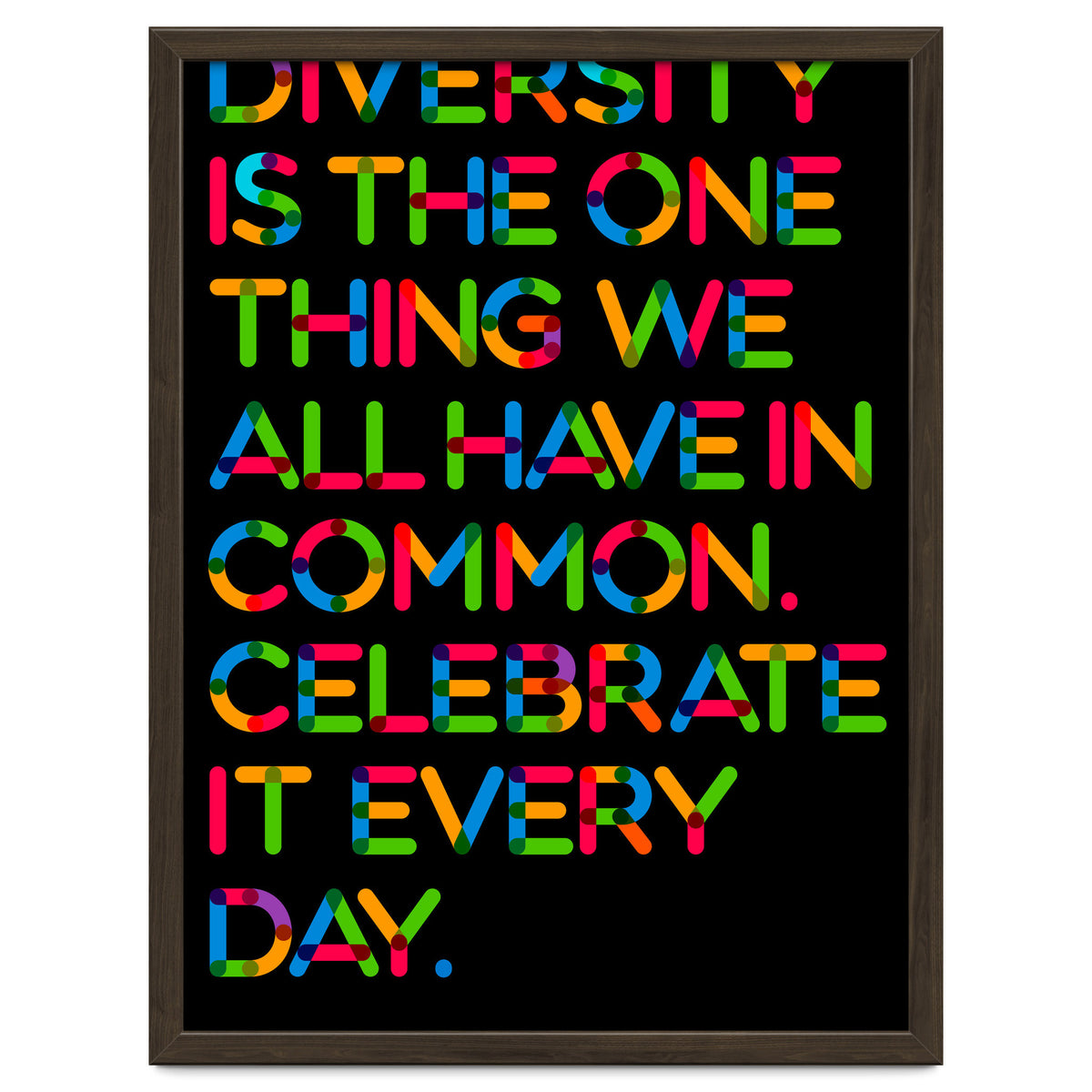 DIVERSITY (black Version)