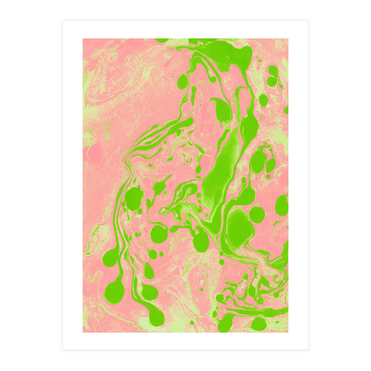 Blush And Greenery (Print Only)