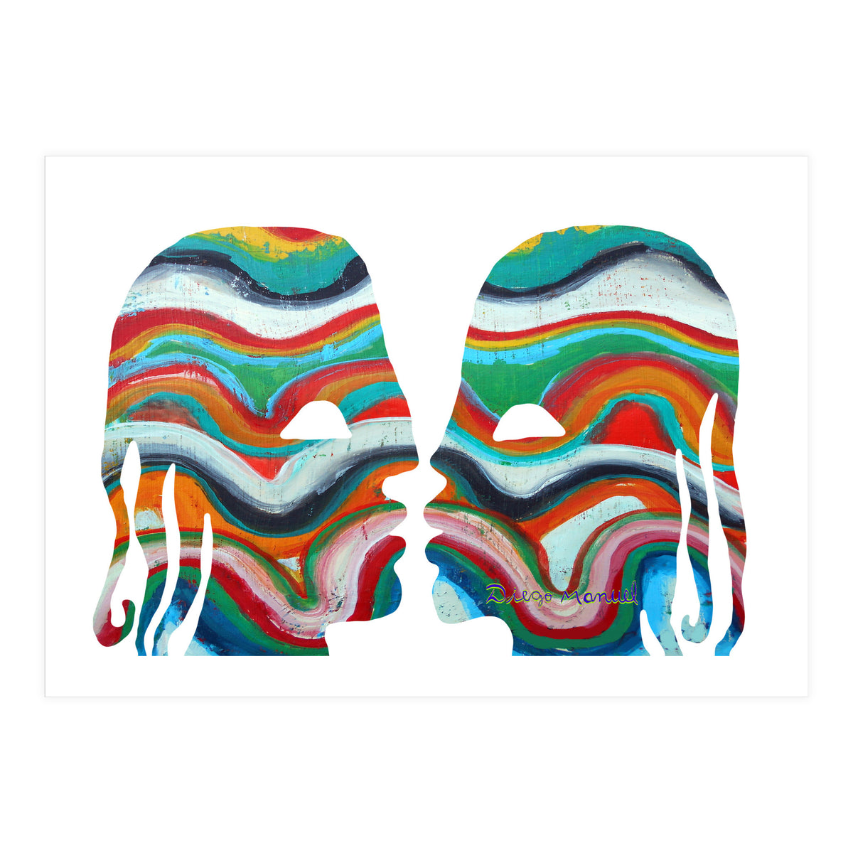 Abstracto Pop Nuevo 4  (Print Only)