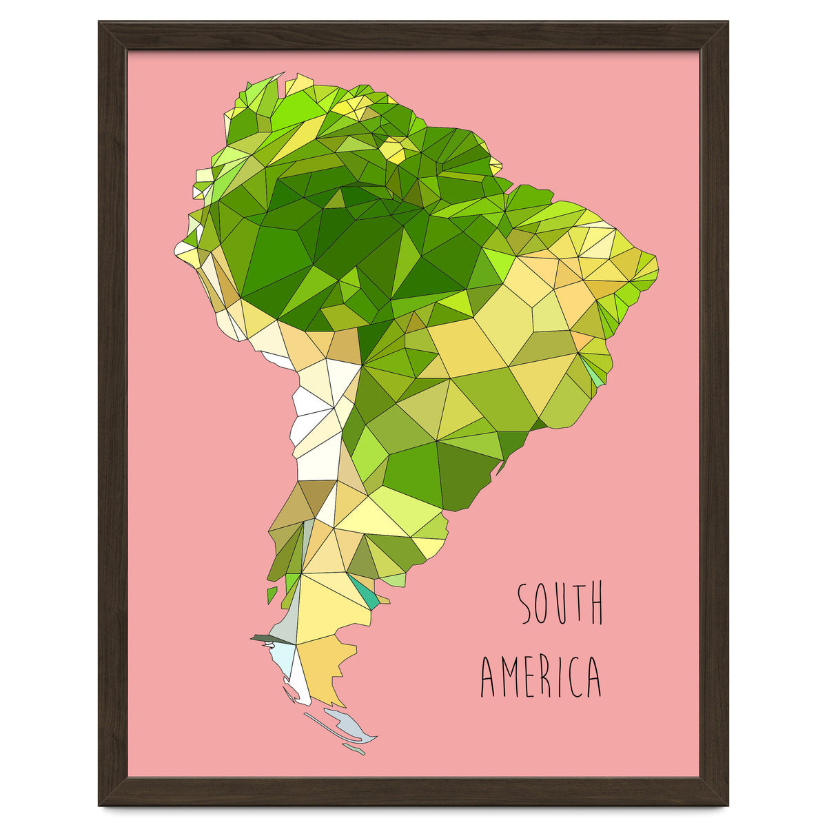 SOUTH AMERICA – Pink