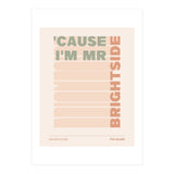 The Killers - Mr Brightside (Print Only) thumbnail