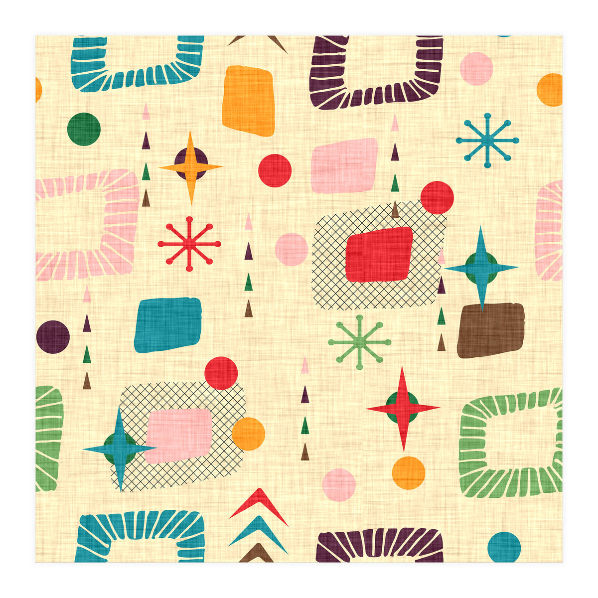 Atomic Pattern  (Print Only)