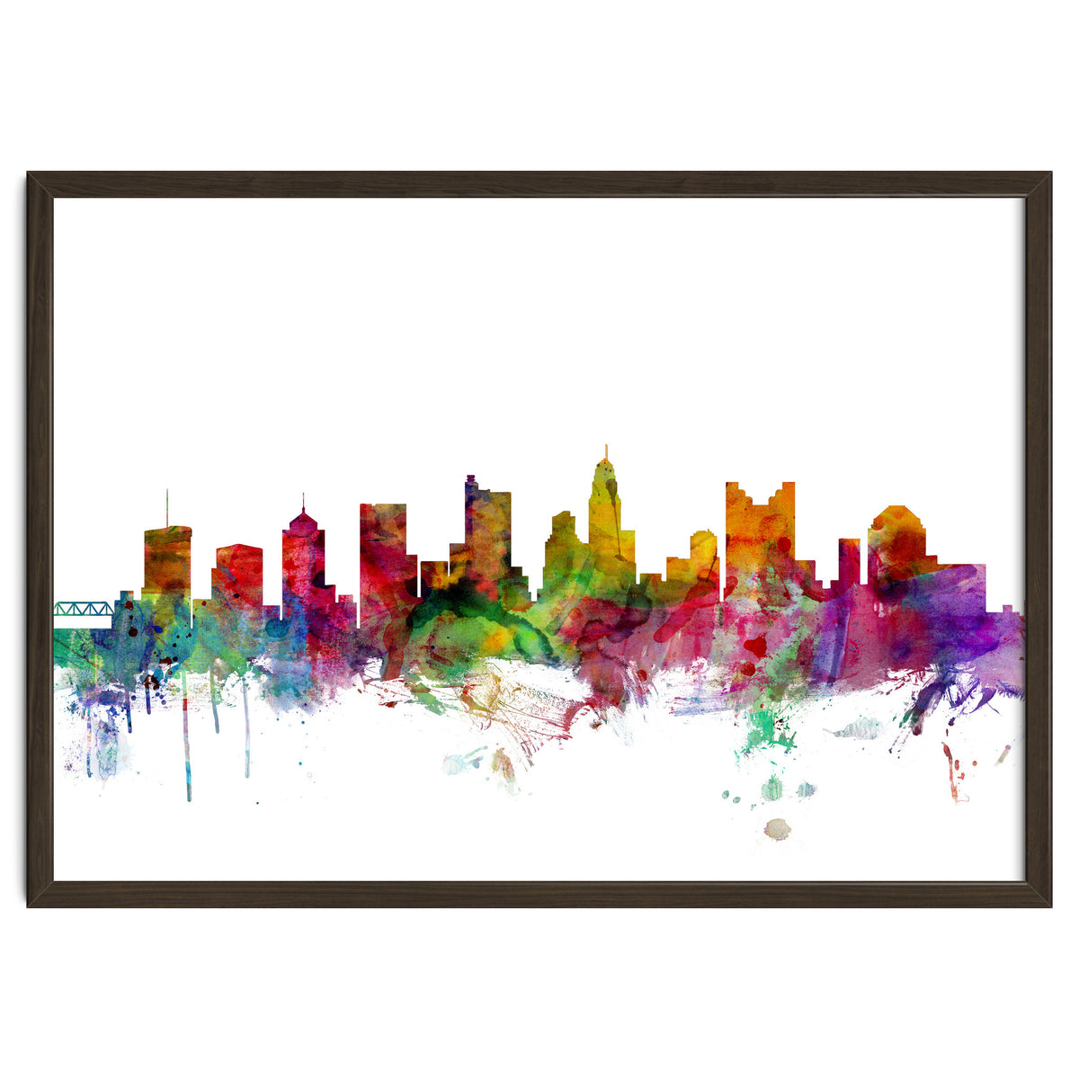 Columbus Ohio Skyline