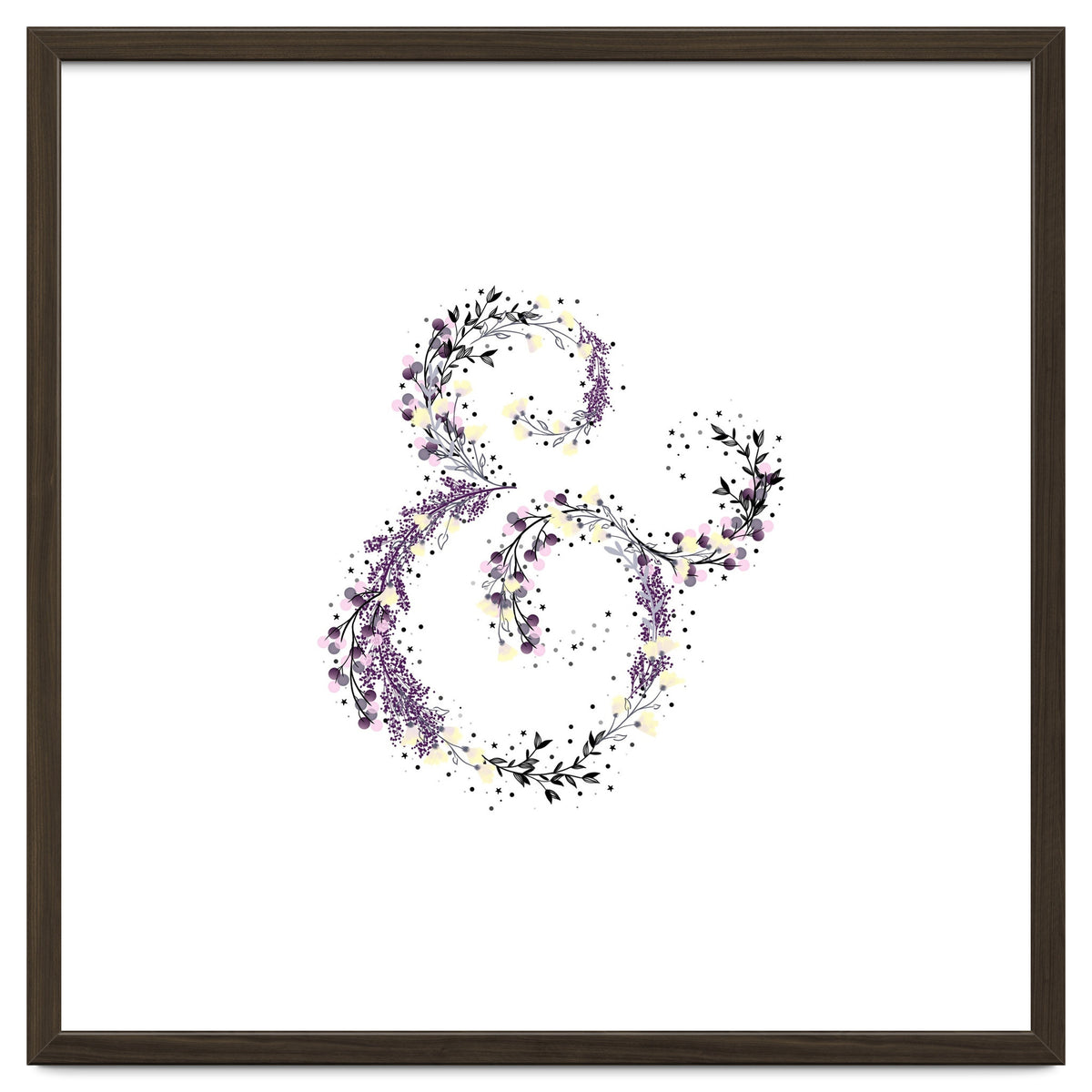 Floral Ampersand