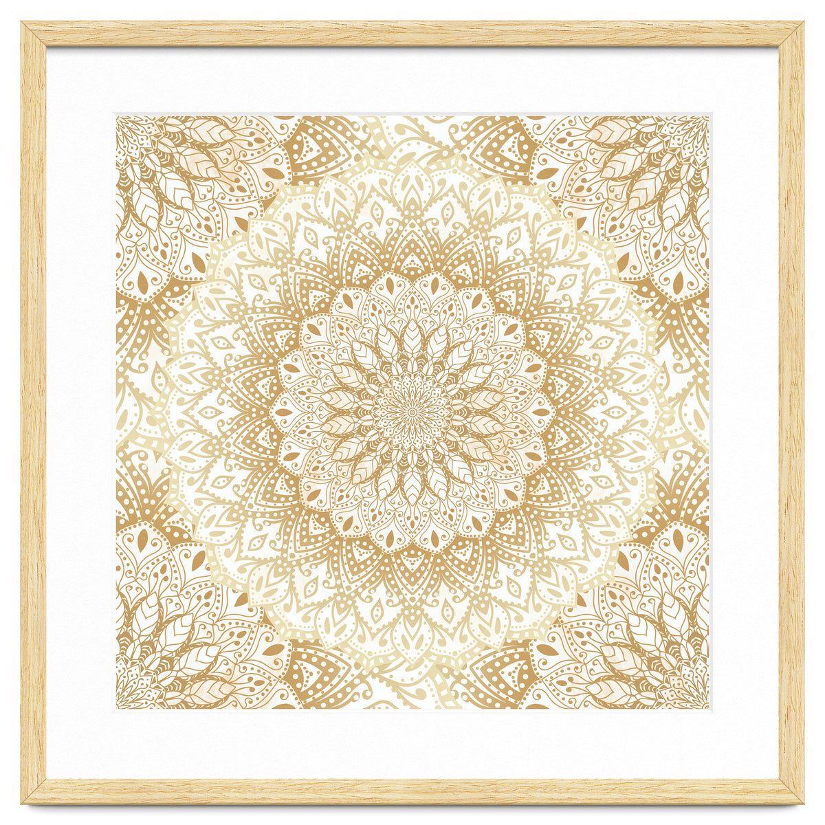 Mandalas For May Gold