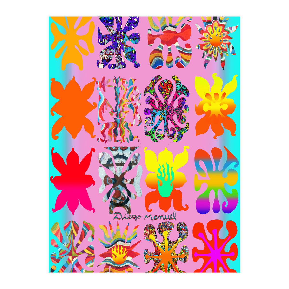 Pop Abstract 2023 Tapiz 64 (Print Only)