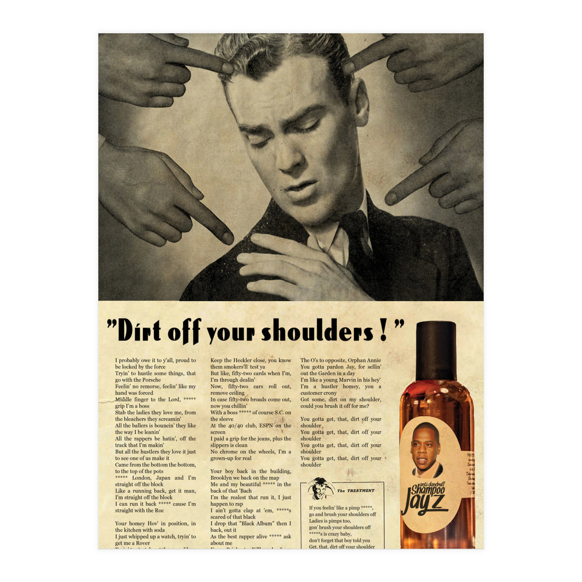 Dirt Off Your Shoulders (Print Only)