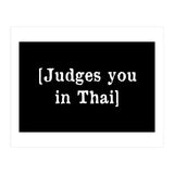 Judges You In Thai (Print Only) thumbnail