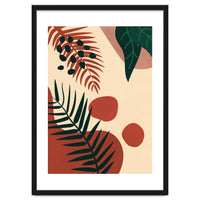 Abstract Palm Leaf