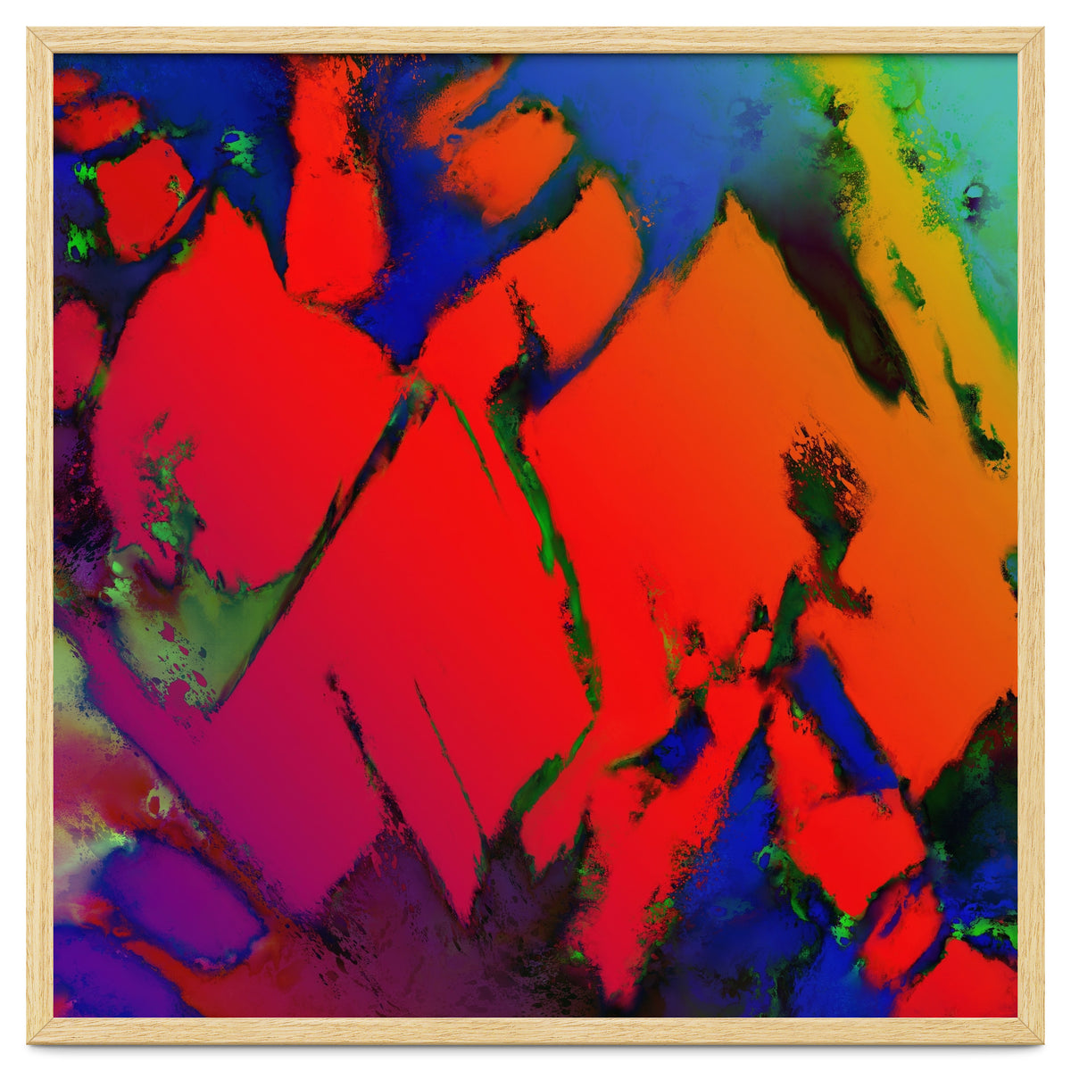 Colliding Panels Red