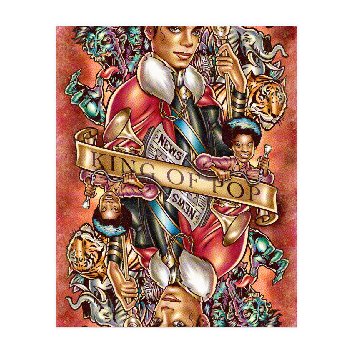 King Of Pop (Print Only)