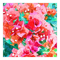 Be Like Bougainvillea, Blooming, Lush, Wild & Unassuming (Print Only)