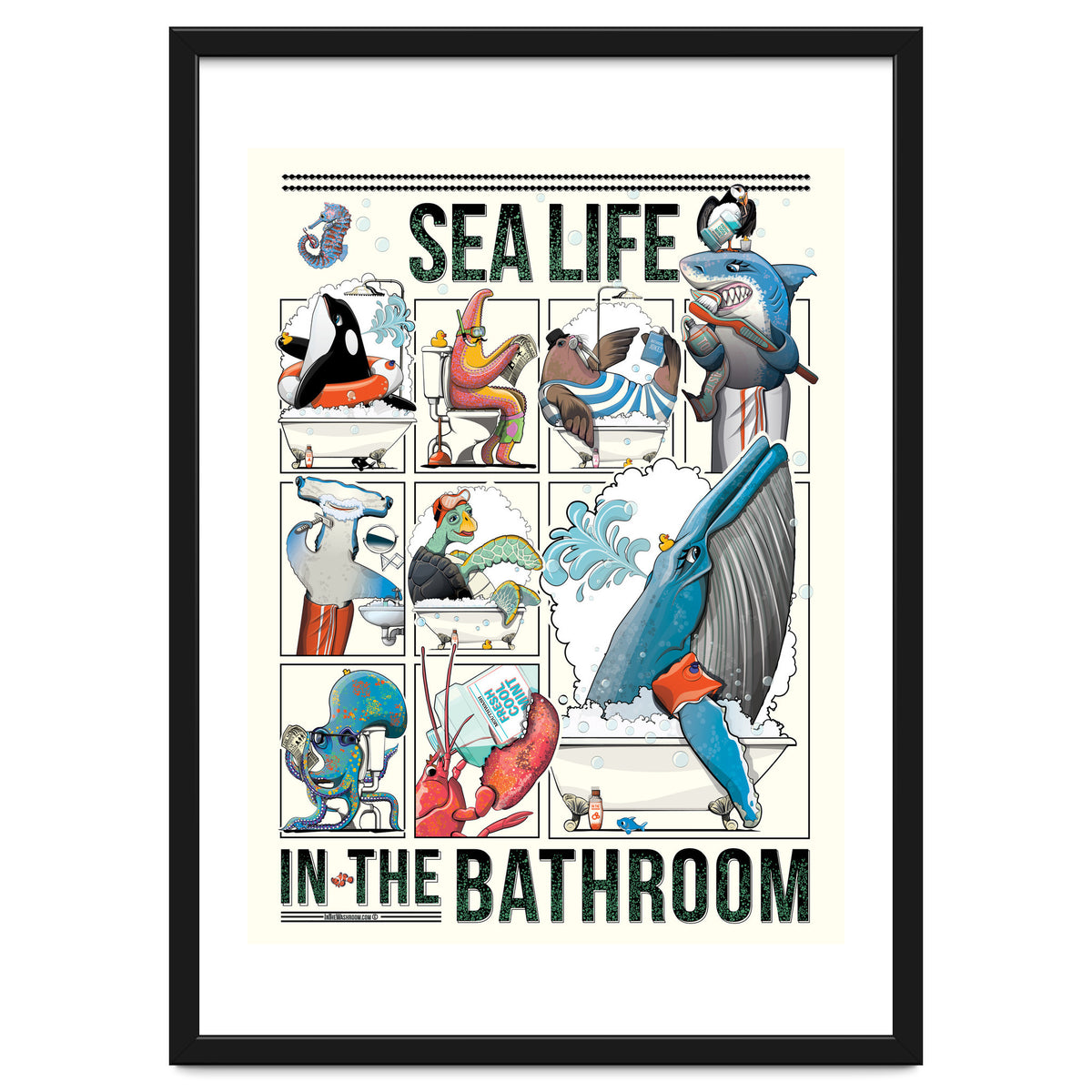 Sea Life in the Bathroom